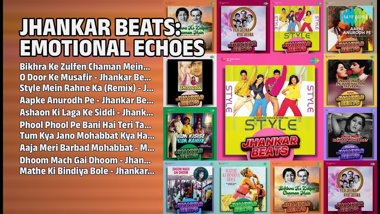 झंकार बीट्स: इमोशनल यादें | Lata Mangeshkar Songs | Bikhra Ke Zulfen Chaman Mein  Jhankar Beats