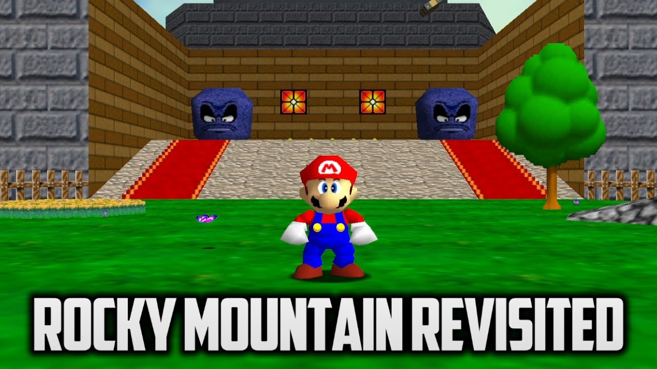 ⭐ Super Mario 64 PC Port - SM64 Rocky Mountain Revisited