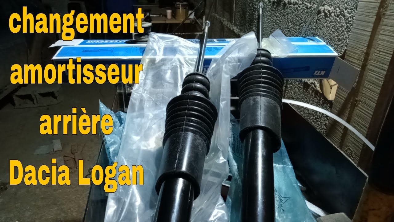 Changement amortisseur arrière Dacia Logan