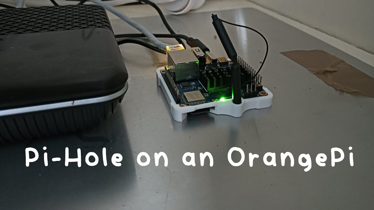 Setting up a Pi-Hole on an Orange Pi Zero 3