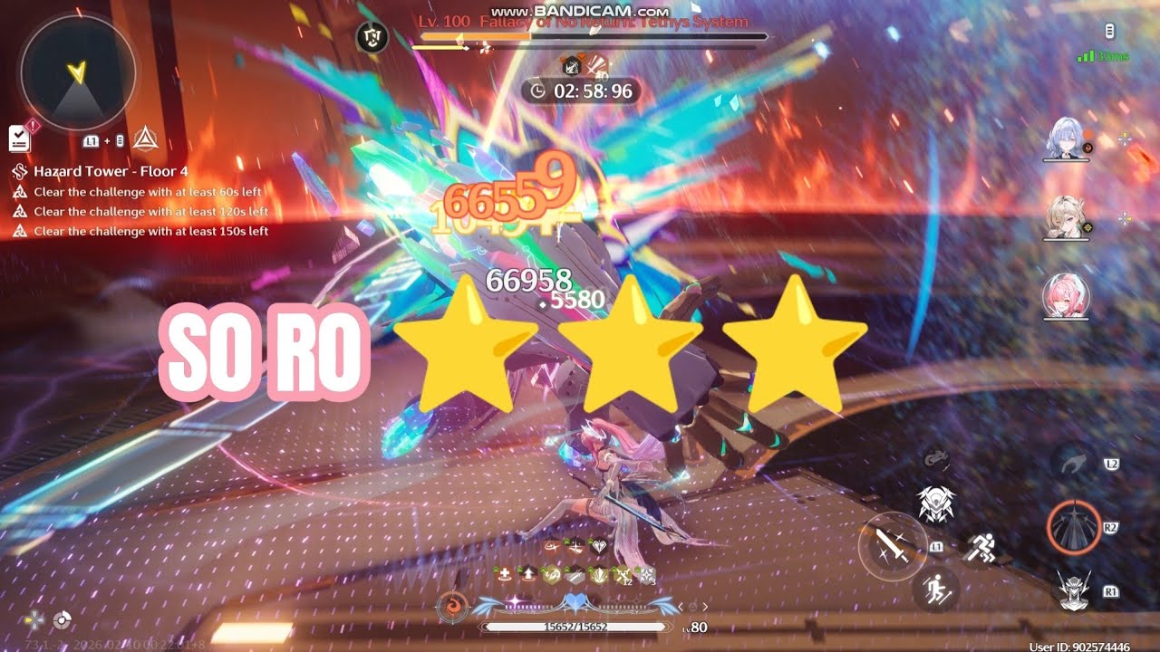 Full Gameplay S0R0 Aemeath Premium Team Delete Bosses | Tower of Adversity ⭐⭐⭐