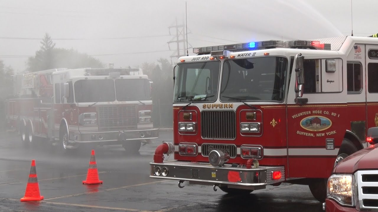 Congers,ny Fire District 3 Tower Wetdown