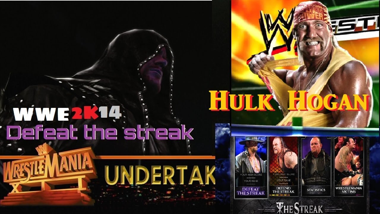 WWE 2K14 | Hulk Hogan vs. The Undertaker | Defeat the streak