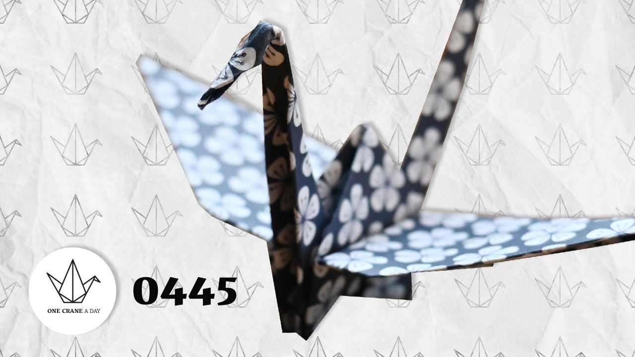 One crane a day - 445 - F.