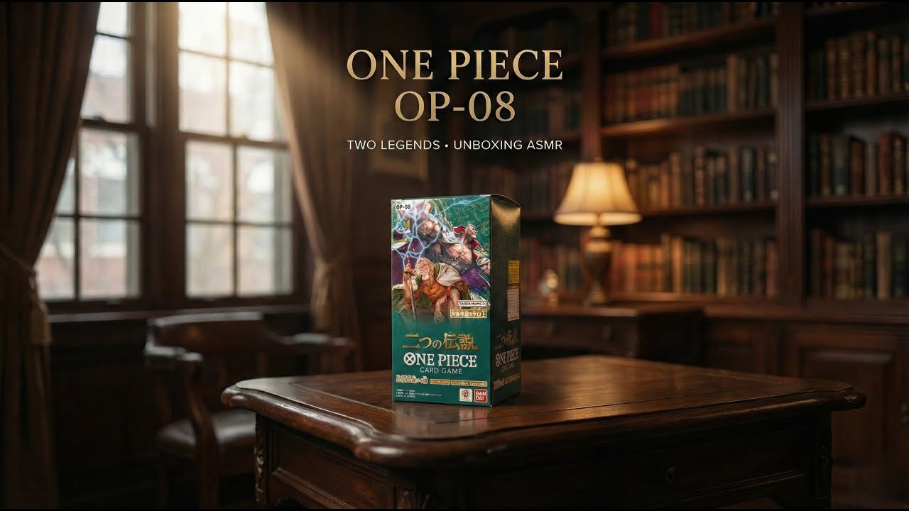 Распаковка бустер-бокса One Piece Card Game: OP-08 (АСМР Без слов)