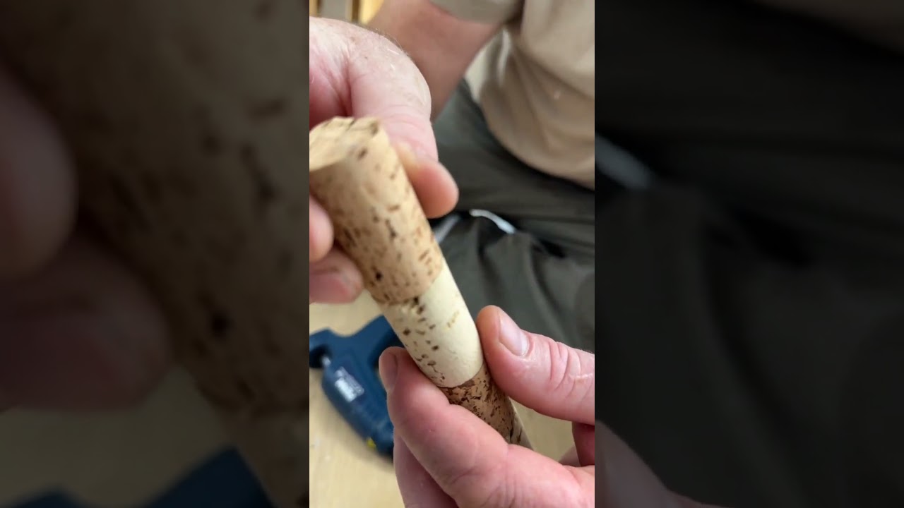 PVC Boden um Rundung zuschneiden/ Tipp Video/ Boden verlegen/ Kork/ Kleber/ Bauarbeit/ Life Hack