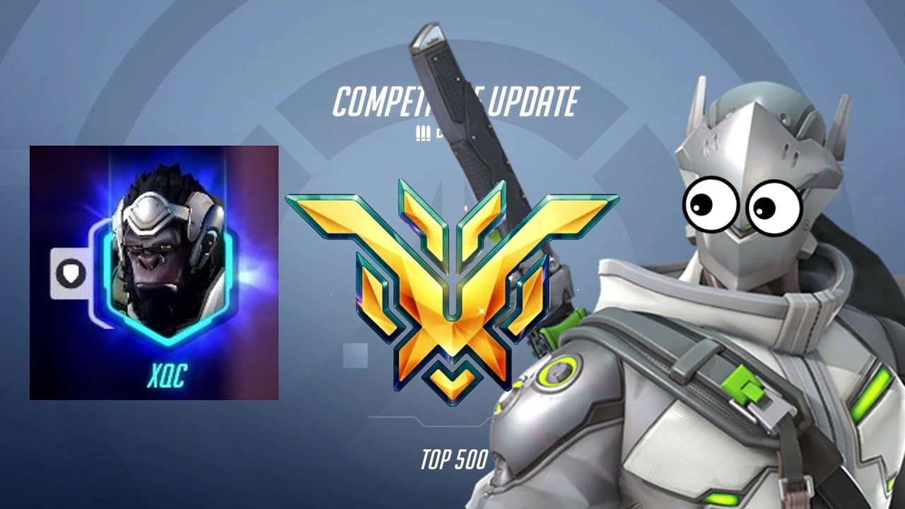 xQc carried me to Top500 in Overwatch 2