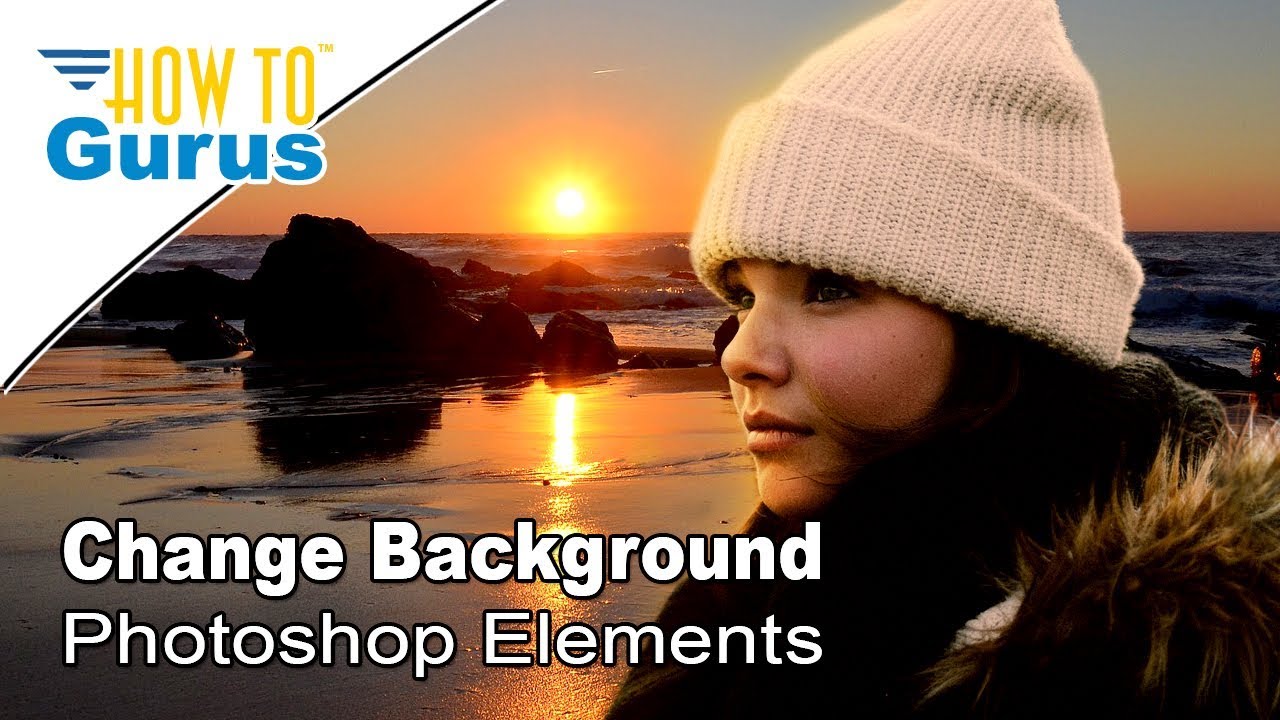 How You Can Use a Layer Mask to Change the Background in Photoshop Elements