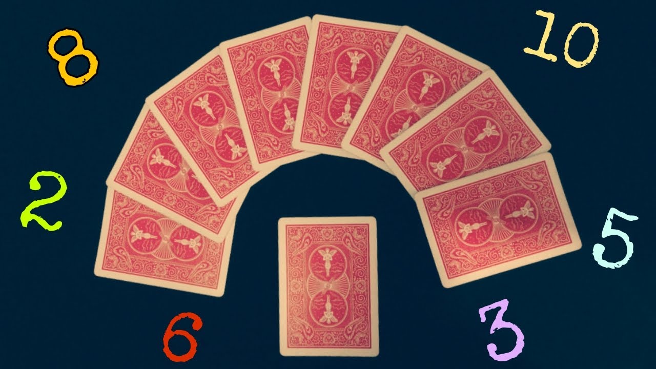 truco de magia revelado tu carta al numero pensado