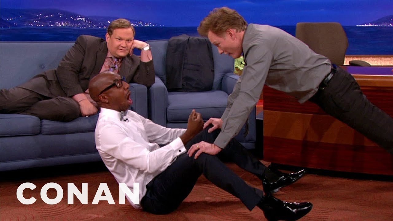 Conan Is J.B. Smoove's Workout Lady | CONAN on TBS