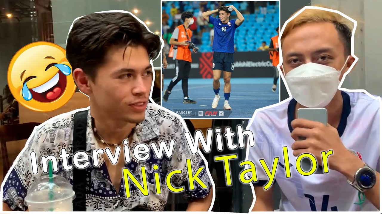 បង្រៀន Nick Taylor និយាយខ្មែរ 🤣👌