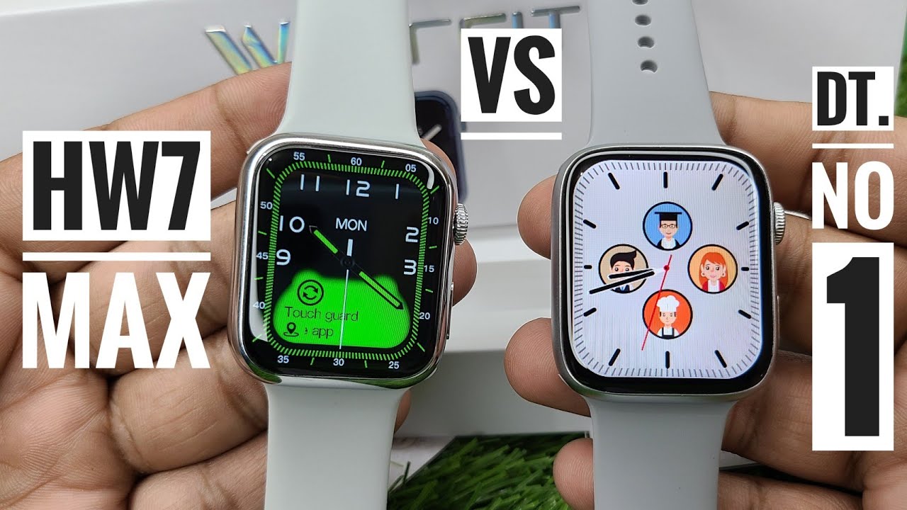 dtno.1 vs hw7max | hw7max vs dtno.1 | dt no 1 Smartwatch vs Hw7 Max Smartwatch | dt no1 vs Hw7max