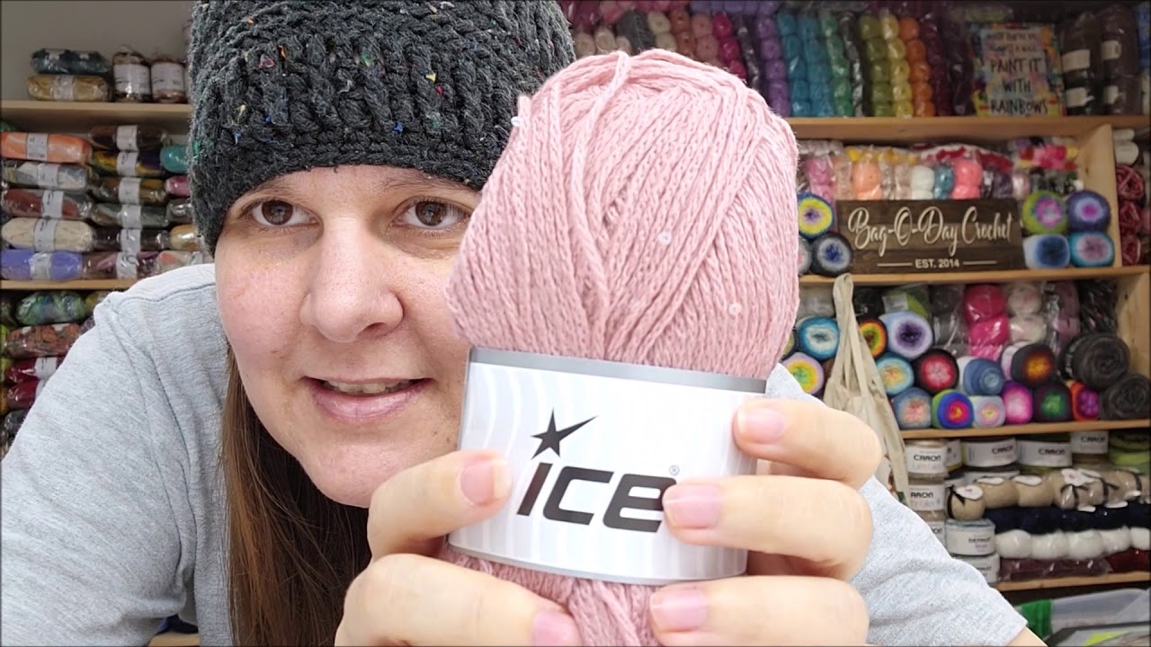 Yarn Unboxing | Ice Yarn Haul | Yarn Review Ice Yarns | Bag O Day Crochet