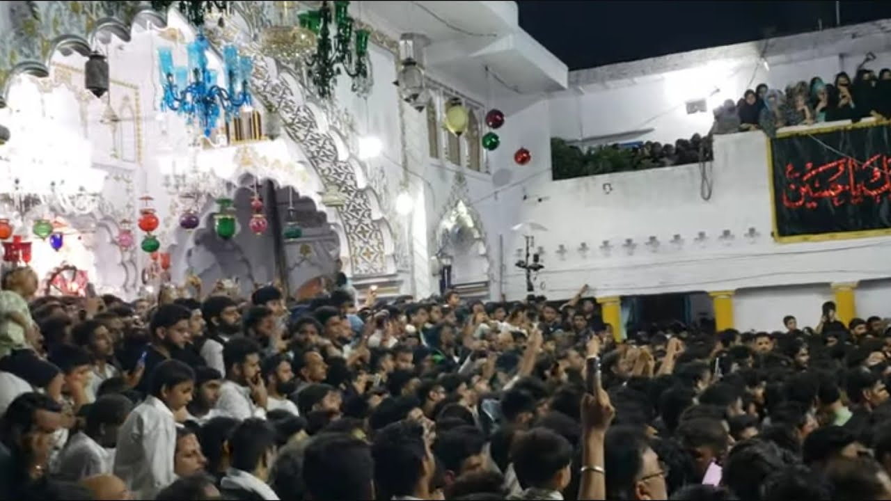 6 moharram juloos wapsi Amroha azadari 2025