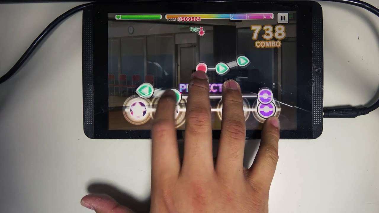 【デレステ】凸凹スピードスター master+ 片手 フルコンボ
