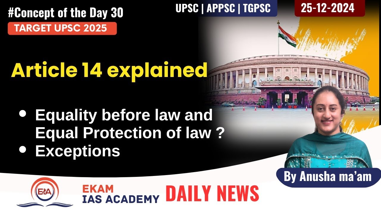 Understanding Article 14: The Fight for Equality in India