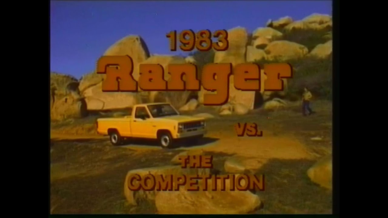 1983 Ford ranger vs the competition.