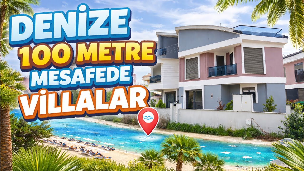 DENİZE 100 METRE DİDİM’DE SATILIK 7.500.000 TL’ye SIFIR VİLLA KÖŞE BAŞI. 