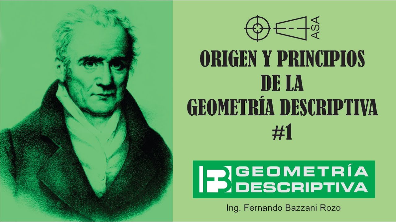 Origen y pricipios de la Geometría Descriptiva