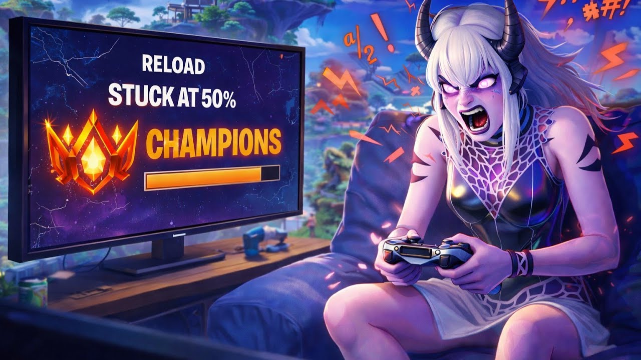 BLOQUÉ À 50% EN CHAMPION... JE DEVIENS FOU 😭 | Fortnite Ranked Champion