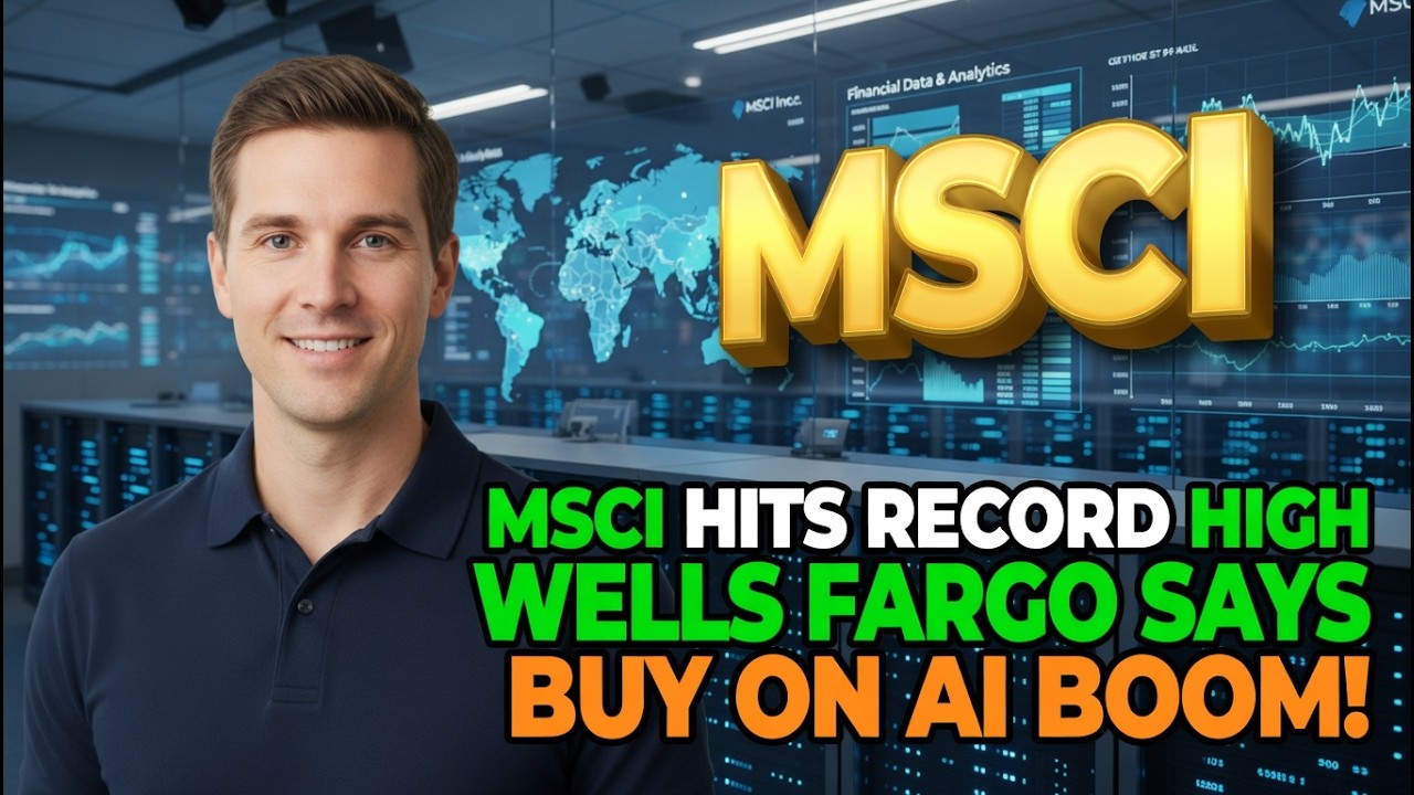 MSCI Hits Record High &ndash; Wells Fargo Says Buy on AI Boom! MSCI Stock Analysis