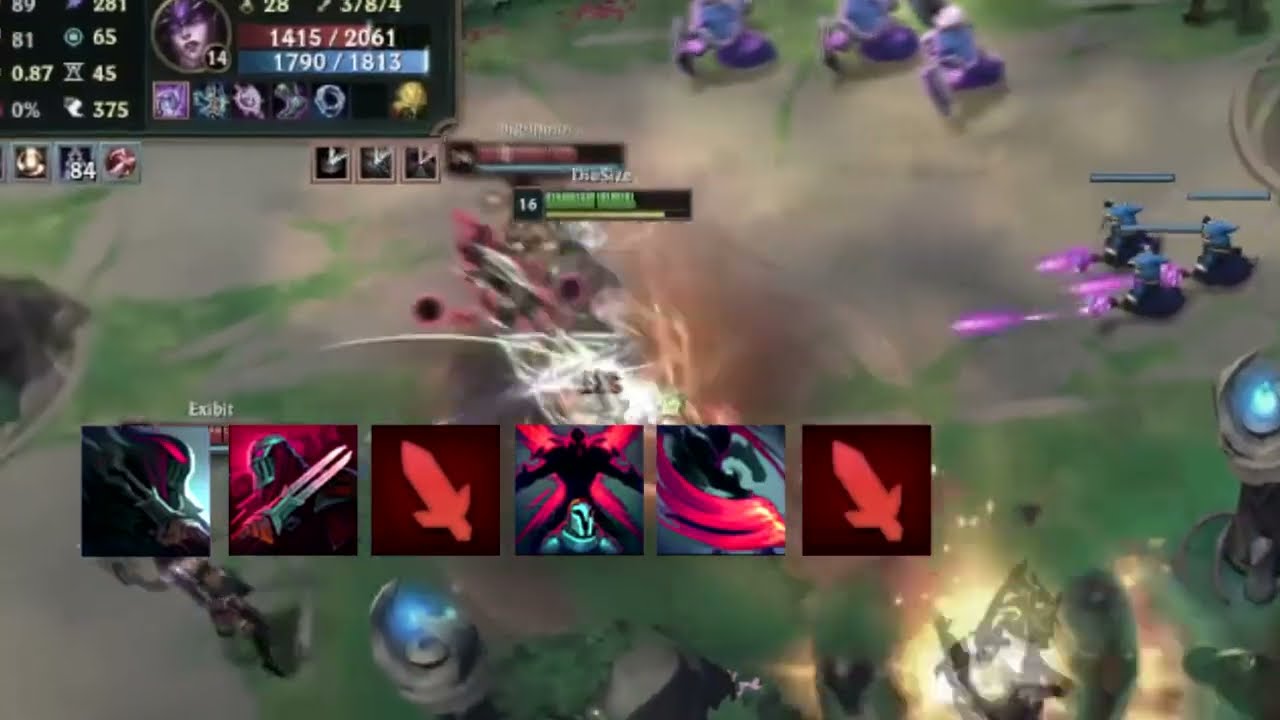 Zed full combo