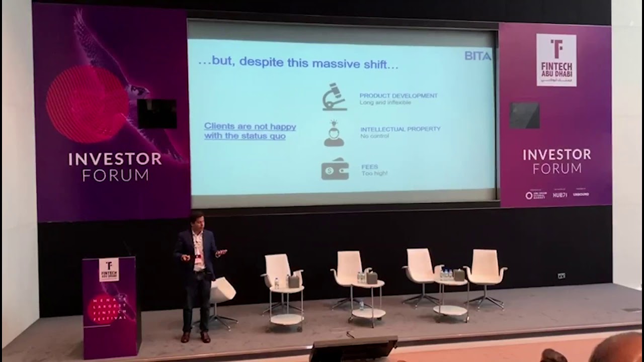 BITA's Pitch Presentation @Fintech Abu Dhabi