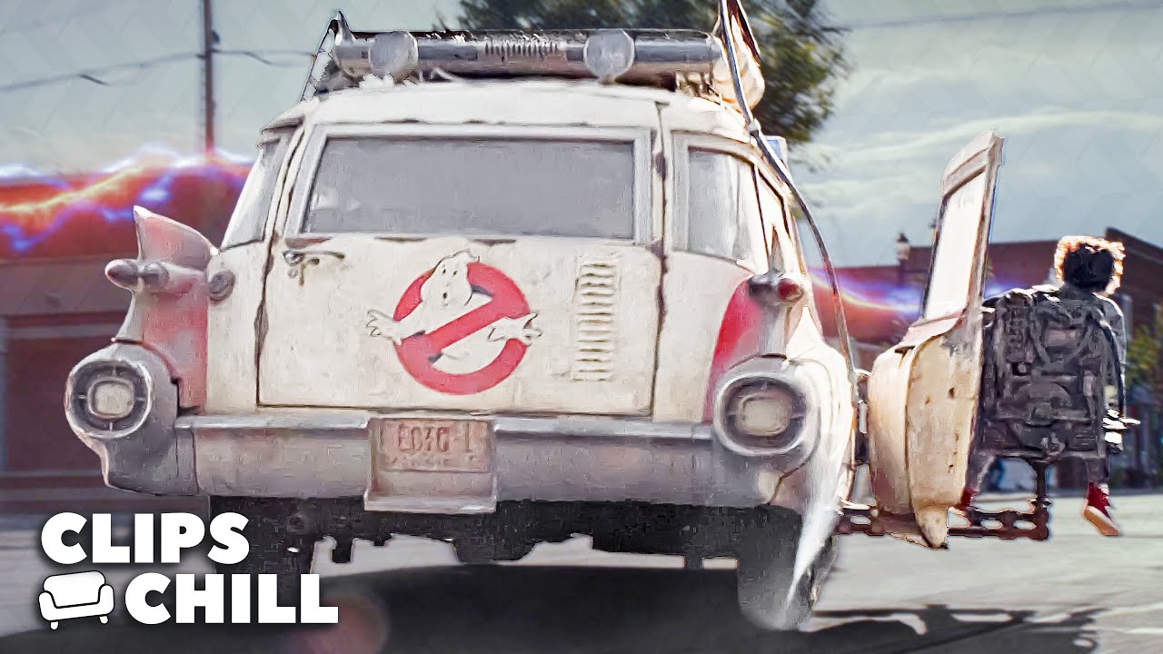 Con el Legendario Ecto-1 de vuelta en una Aventura Fantasmal | Ghostbusters: El legado (Paul Rudd)