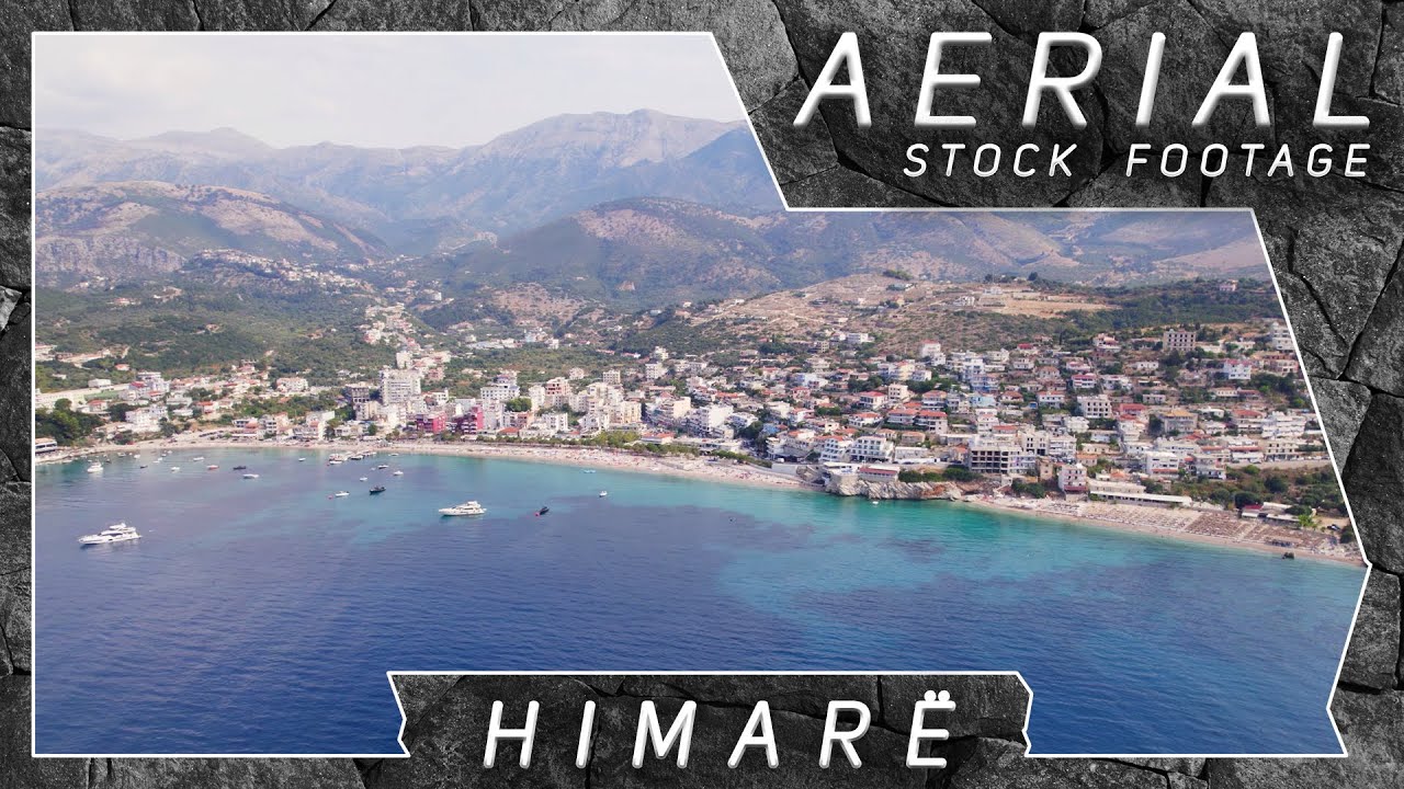 Himarë ● Albania 🇦🇱 | 4K Aerial Drone Stock Footage