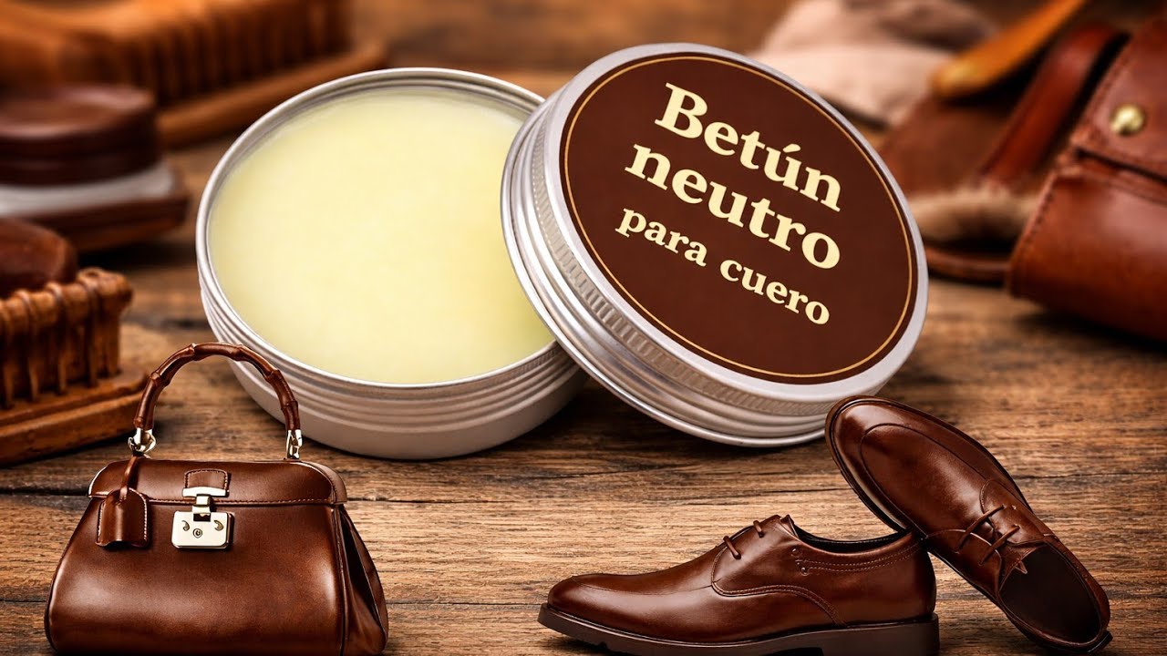 Como elaborar: Betún neutro de alto brillo para cuero