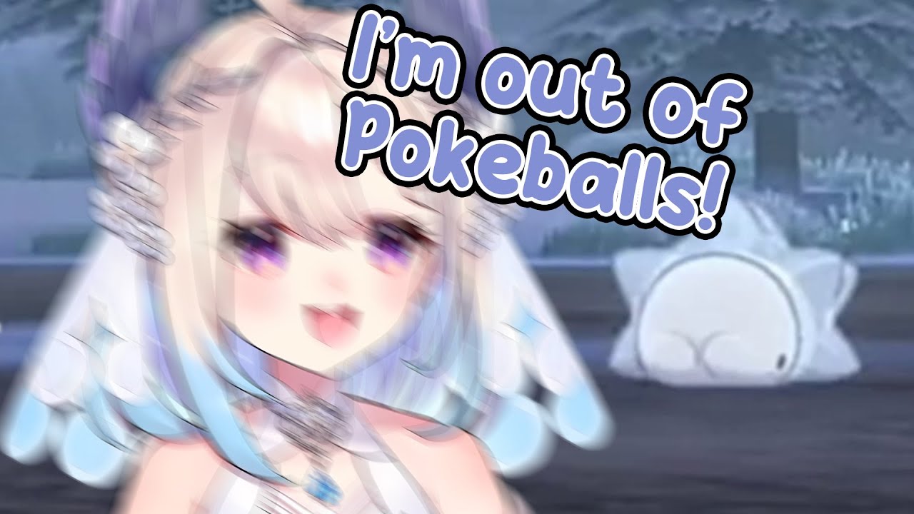 Enna used so many Pokeballs to catch Snomu | NIJISANJI EN Clips