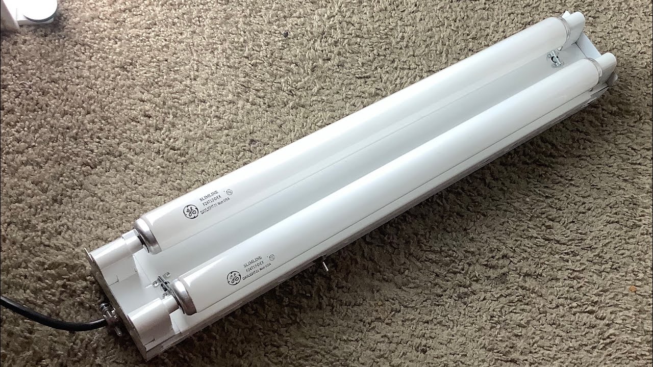 Day-Brite F24T12 Slimline Fluorescent Strip Light Fixture