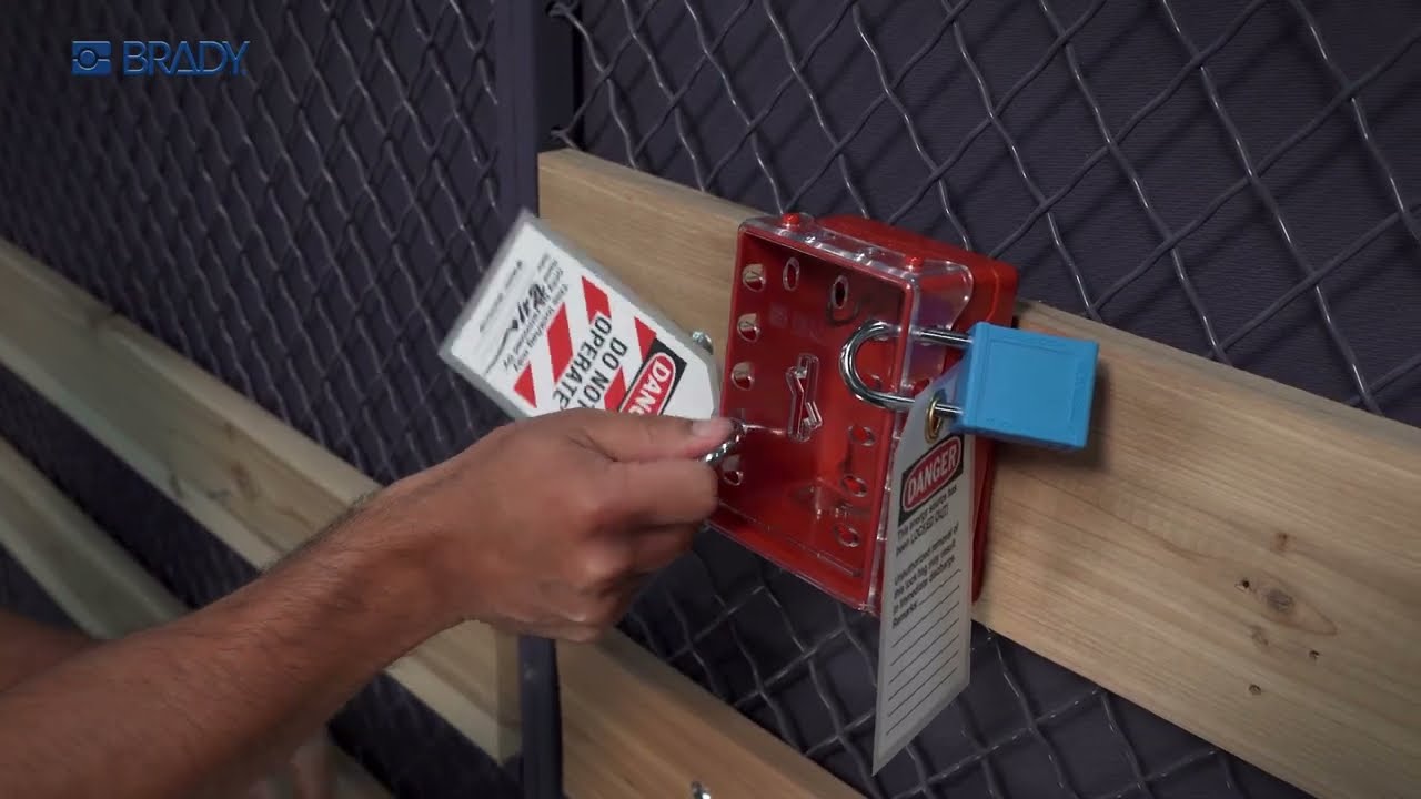 Portable Group Lockout: Brady Ultra-Compact Lock Box