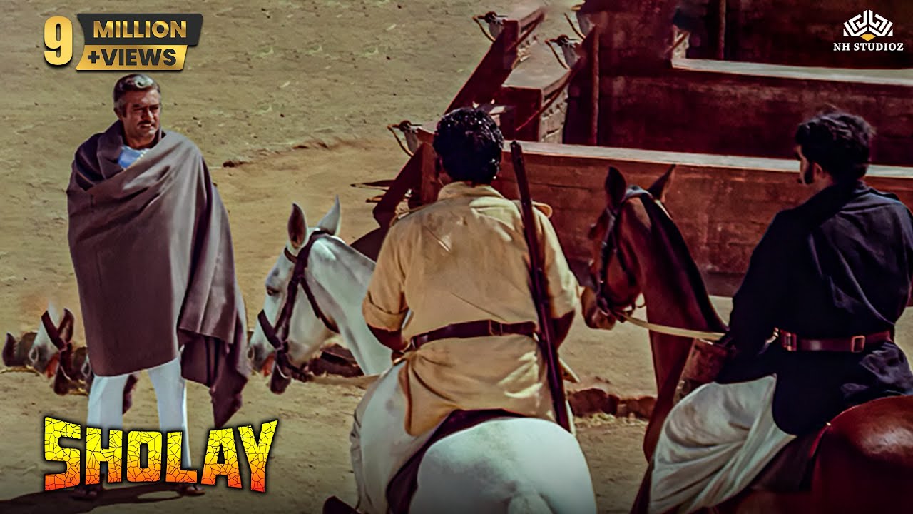 Sholay Iconic Fight Scene | ठाकुर ने गब्बर के आदमियों को दिया जवाब | 50 Years of Sholay