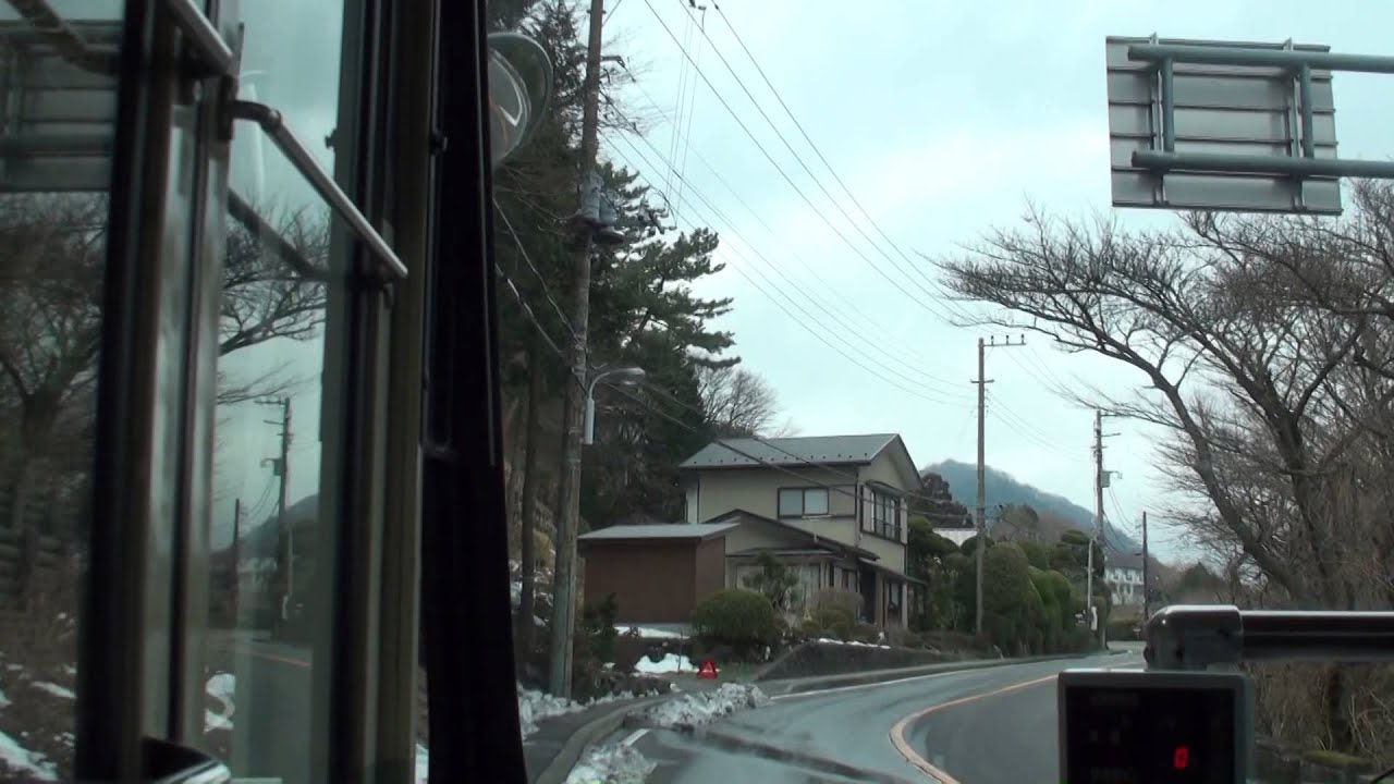 伊豆箱根バス 小田原駅→小涌園→大涌谷→箱根園 V3 【前面展望】