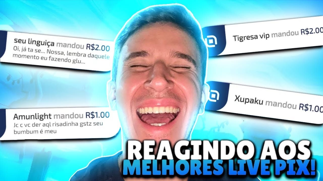 REAGINDO aos LIVEPIX mais ENGRAÇADOS!