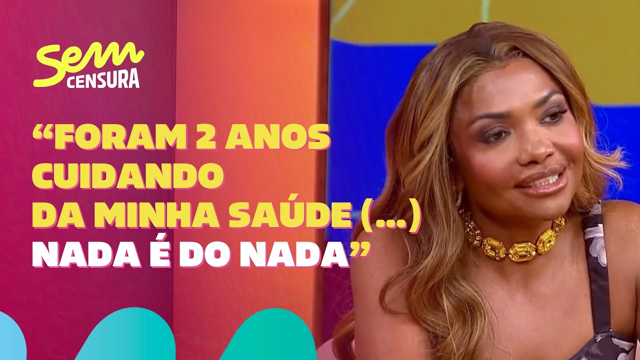Sem Censura | Gaby Amarantos abre sobre relação com a família e sobre mudanças em hábitos de saúde