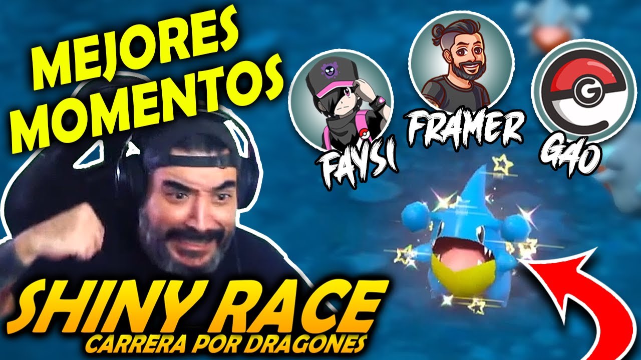 LOS MEJORES MOMENTOS DEL SHINY RACE | FRAMER vs FAYSI vs GAO | POK&Eacute;MON ESCARLATA Y POK&Eacute;MON P&Uacute;RPURA