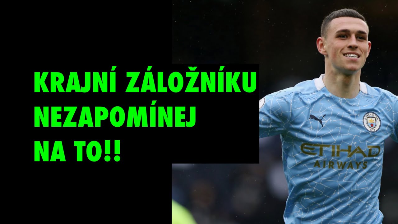 Na co nesmí zapomínat krajní záložník/křídlo