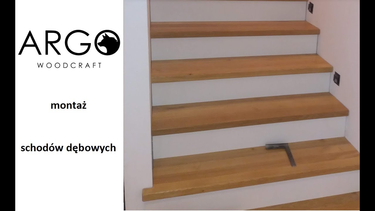 13 - montaż schodów dębowych cz.1