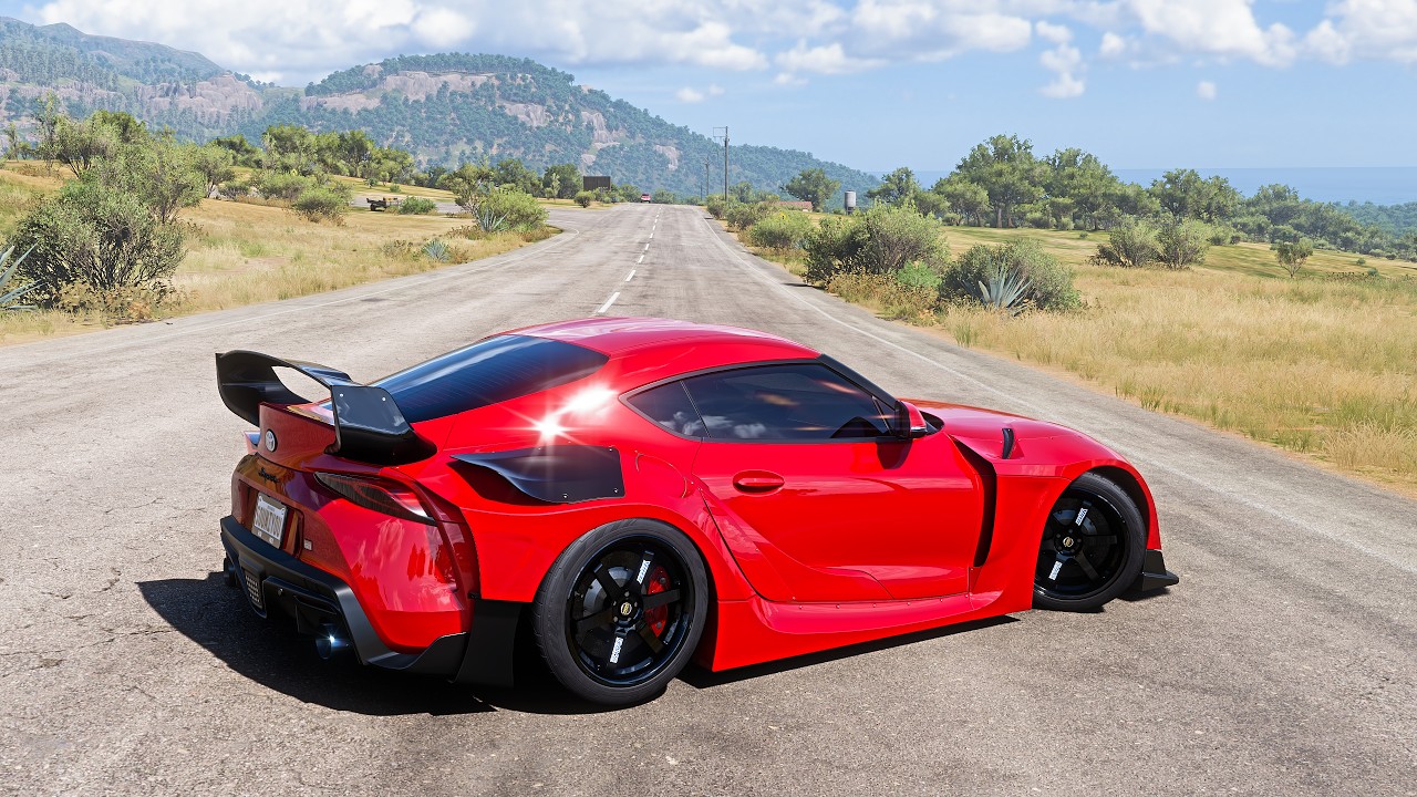 Toyota Supra 1200 HP | Forza Horizon 5 Logitech G29 Gameplay in 4K