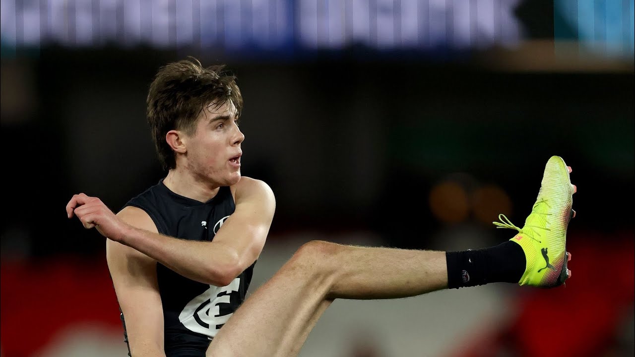 Harry O'Farrell - AFL 2025 Round 18 Highlights - Carlton vs Brisbane Lions