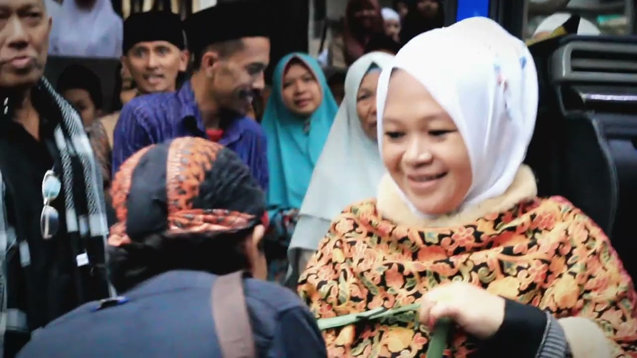 Penyambutan Jamaah Umroh Pondok Pesantren An-Nur 3 