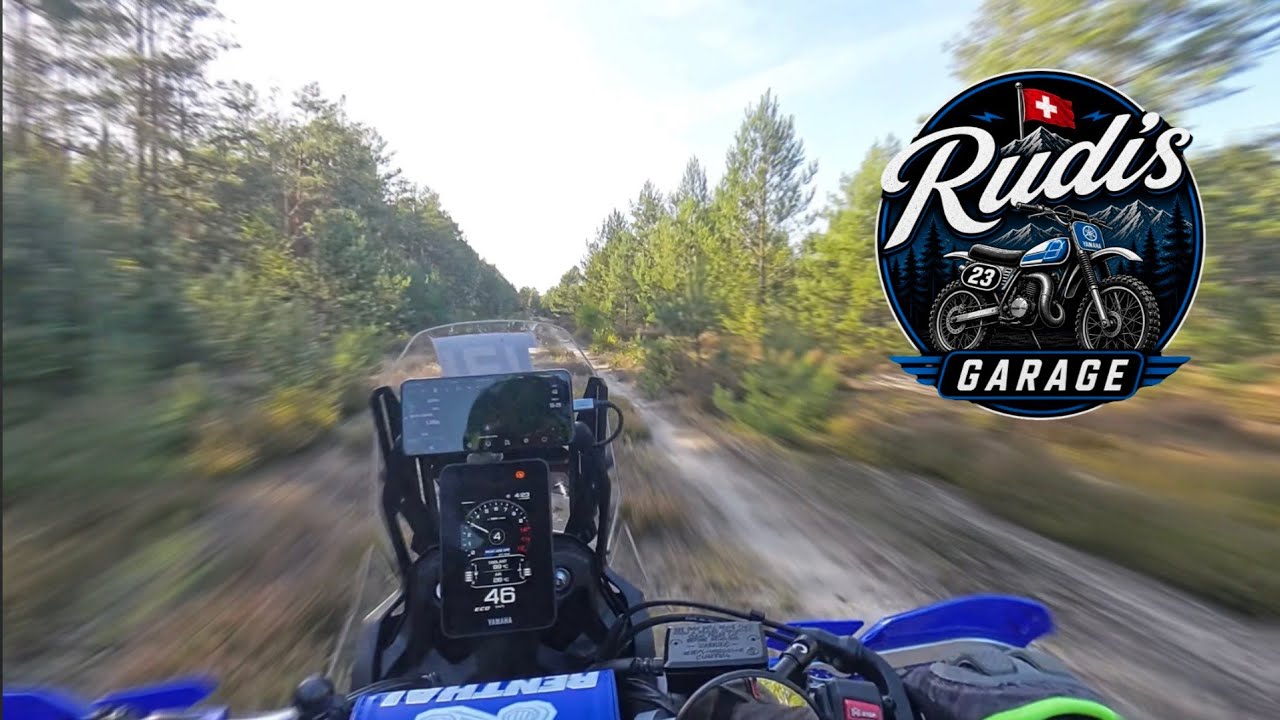 Kurzes Wald fahrt Video. Tenere 700.