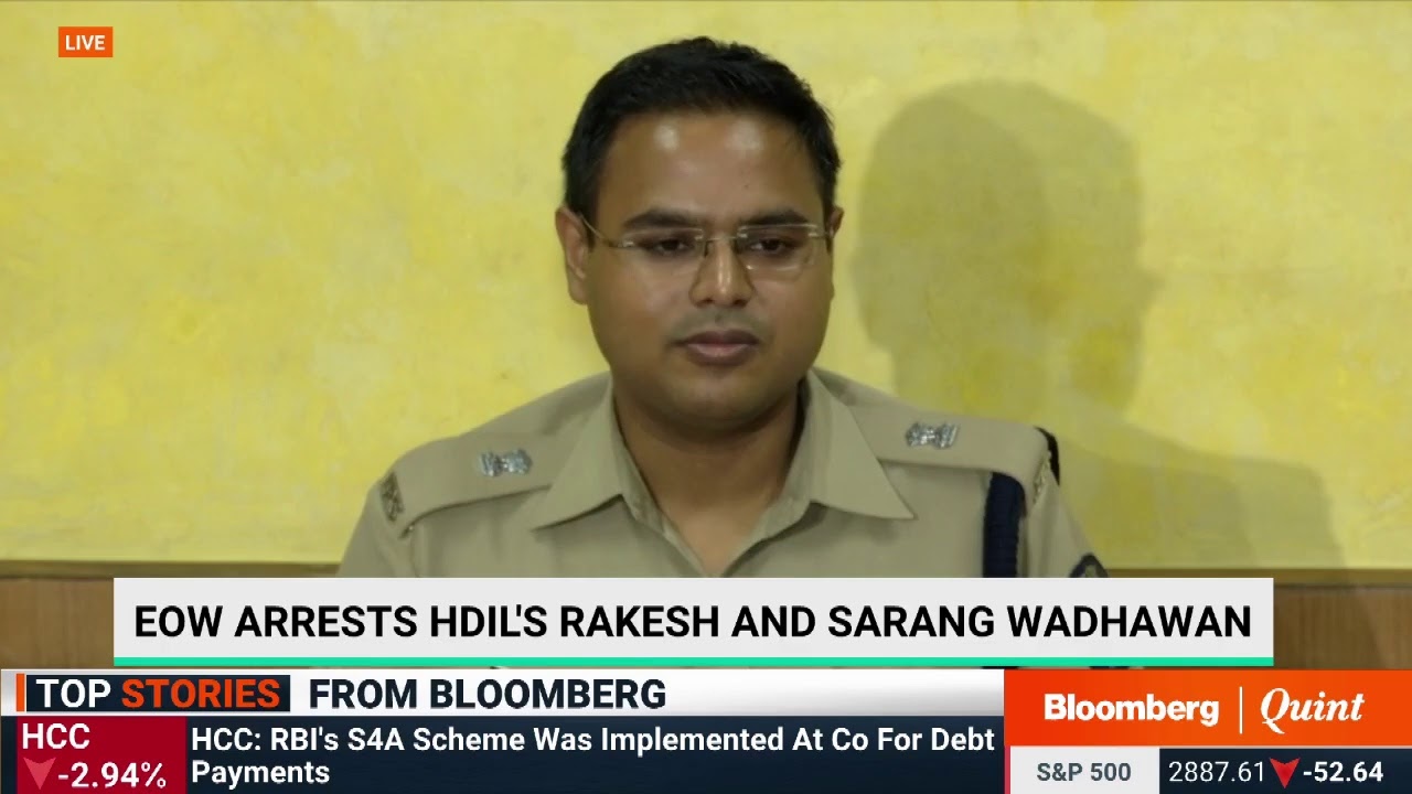 Mumbai EOW Arrests HDIL's Rakesh and Sarang Wadhawan