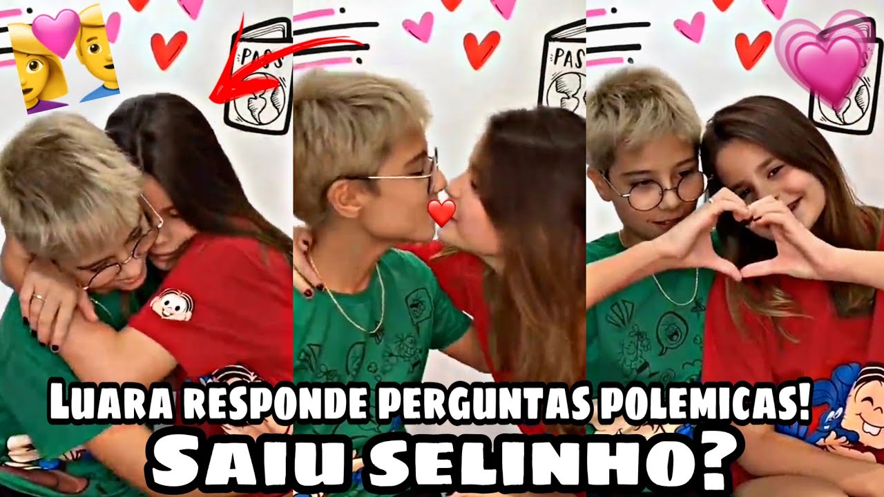 💏Luara e Titi respondem perguntas polêmicas! deram selinho?💗