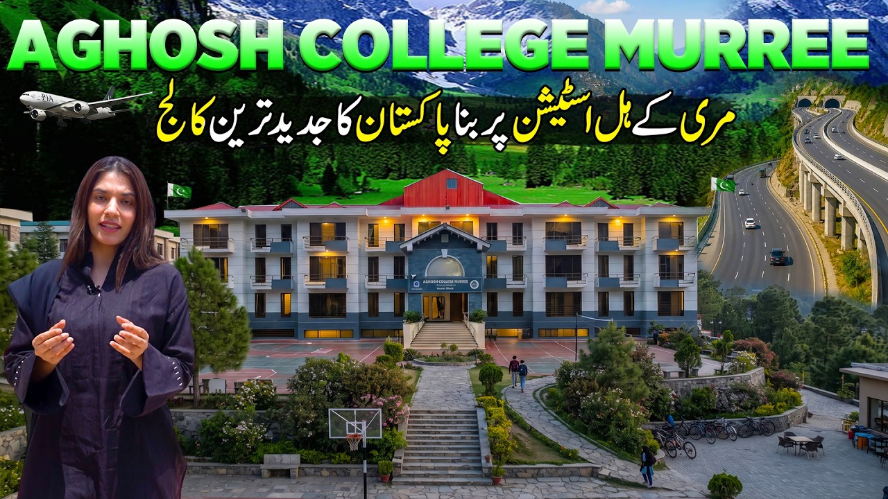 Pakistan's Most Beautiful Campus Tour | A Visit to Agosh College Murree | Zoom in