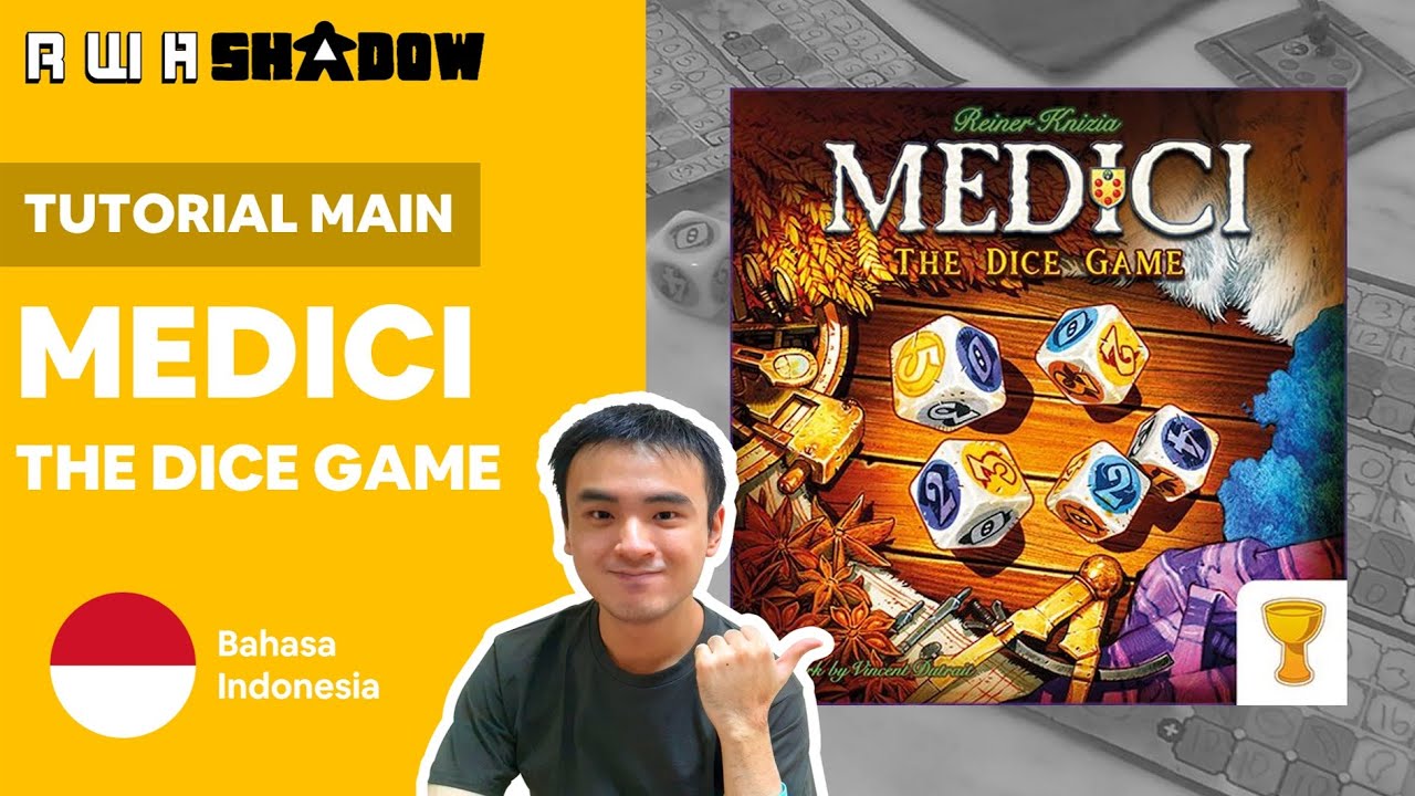 Tutorial Main Board Game - Medici: The Dice Game