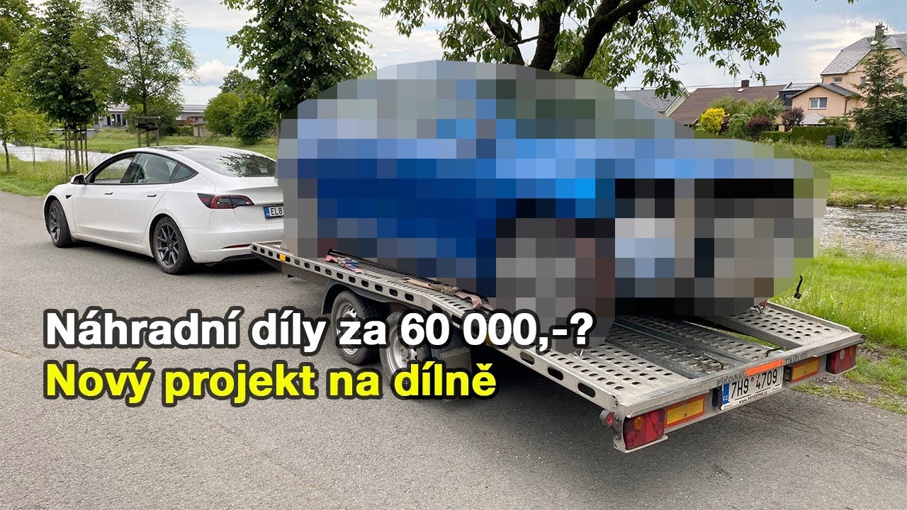 Nový projekt na dílně - za tohle jsme utratili 60 000,- Kč