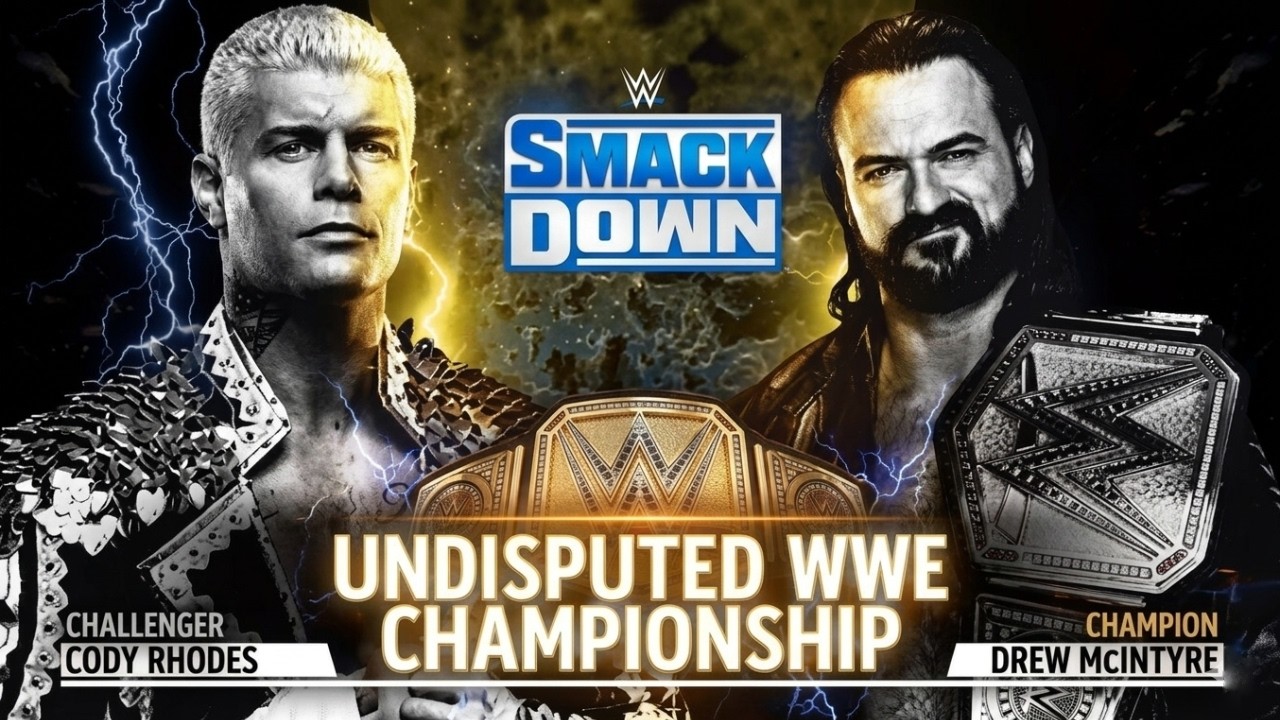 Cody Rhodes vs Drew McIntyre | Special Guest Referee Randy Orton | SmackDown | WWE 2K25